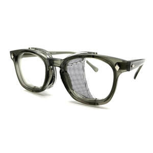 NEW PENTAX F9800 SMOKE SAFETY AUTHENTIC EYEGLASSES 46-20-145